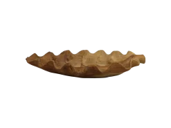 HSM Collection Obstschale Leaf Teakholz