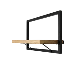 HSM Collection Wandboard Levels 2 Mangoholz, Eisen