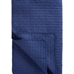 IB Laursen Baumwoll-Quilt mit Kreuzstichen
