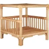 IB Laursen Beistelltisch Janet aus Rattan