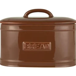 IB Laursen Brotkasten Brotbox oval aus Keramik