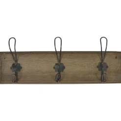 IB Laursen Garderobe Hakenleiste aus Holz und Metall