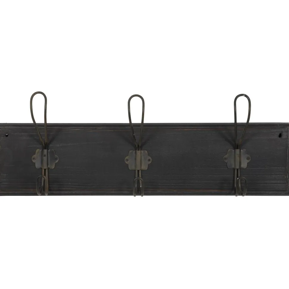 IB Laursen Garderobe Hakenleiste aus Holz und Metall