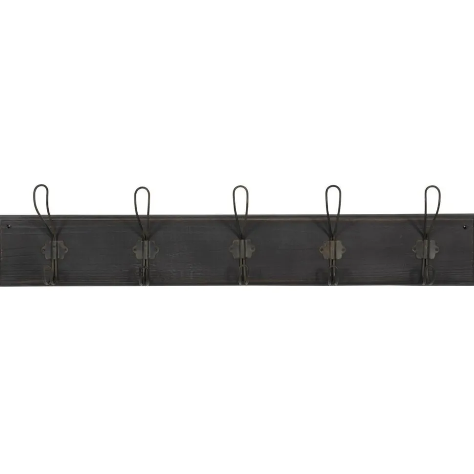 IB Laursen Garderobe Hakenleiste aus Holz und Metall