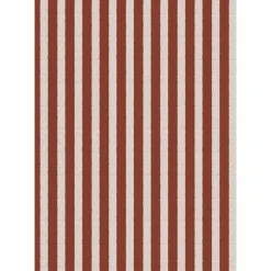 IB Laursen Geschenkpapier Papierrolle mit Streifen Textil-Look