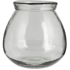 IB Laursen Glas Vase mit großer Öffnung, mundgeblasen