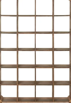 IB Laursen Holz Regal mit 24 Fächern UNIKA
