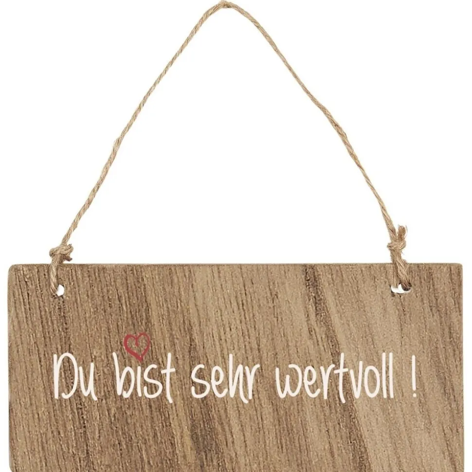 IB Laursen Holzschild Du bist sehr wertvoll