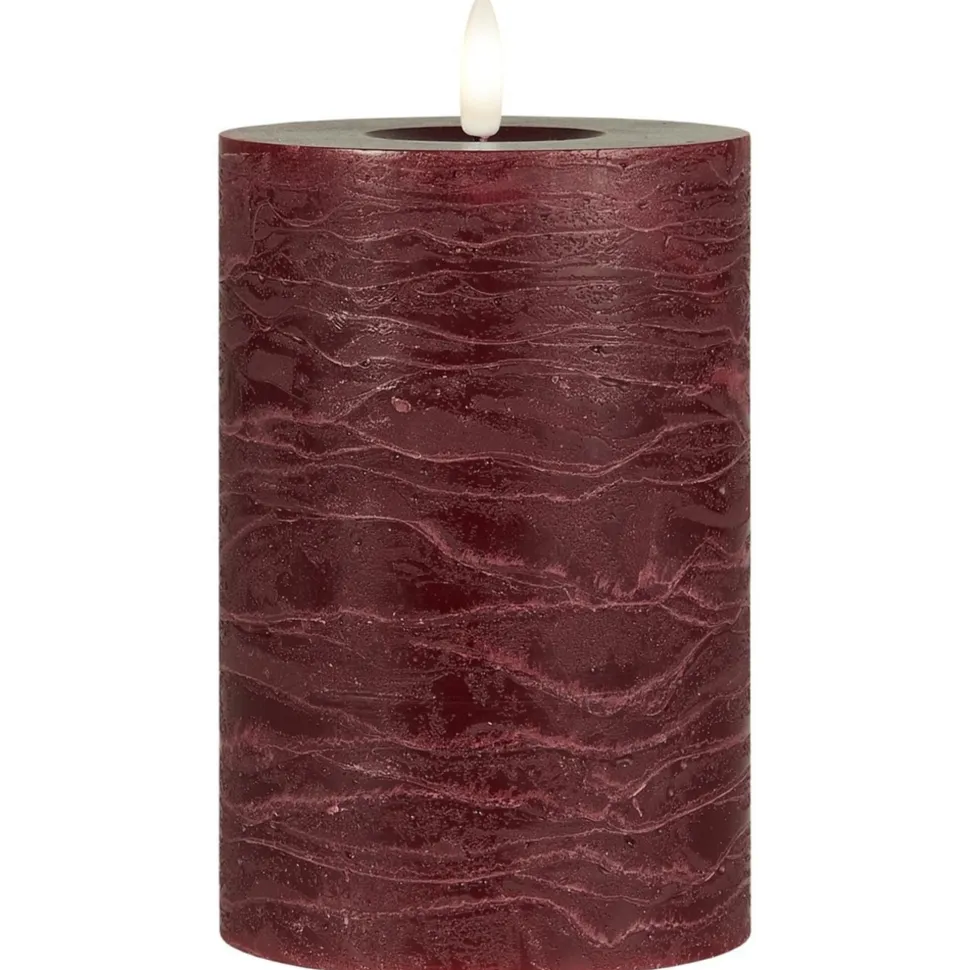 IB Laursen LED-Stumpenkerze mit warmer Flamme