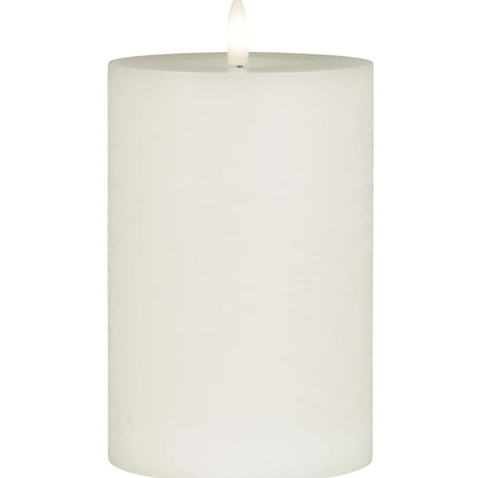 IB Laursen LED-Stumpenkerze mit warmer Flamme