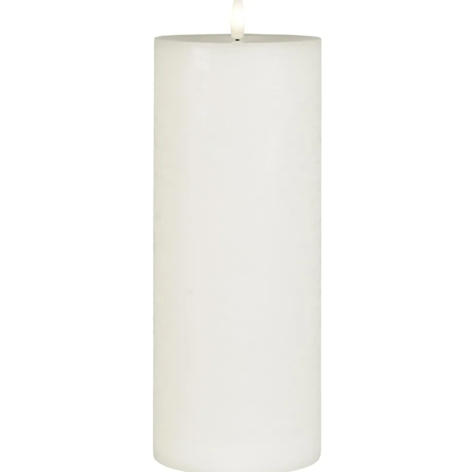 IB Laursen LED-Stumpenkerze mit warmer Flamme
