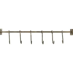 IB Laursen Metall Hakenleiste mit 6 S-Haken