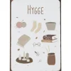 IB Laursen Metallschild Hygge mit Symbolen