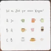 IB Laursen Metallschild Ist es Zeit für einen Kaffee
