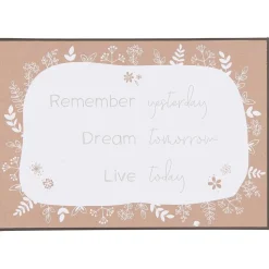 IB Laursen Metallschild Remember yesterday Dream tomorrow Live today