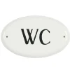 IB Laursen Metallschild WC