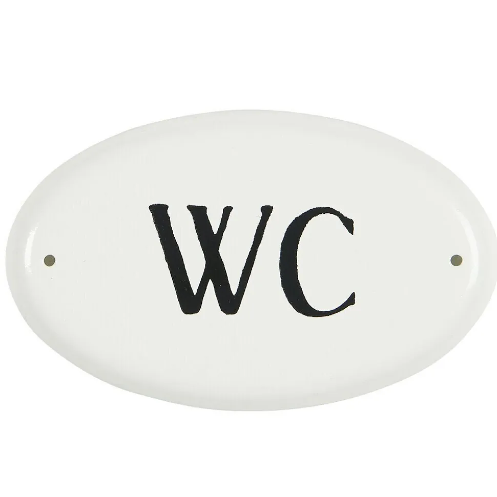IB Laursen Metallschild WC