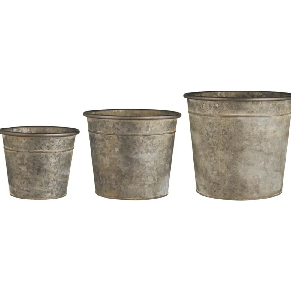 IB Laursen Metall Töpfe 3er Set Urban Garden