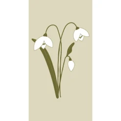 IB Laursen Papierserviette Frühlingsblumen 16er-Set