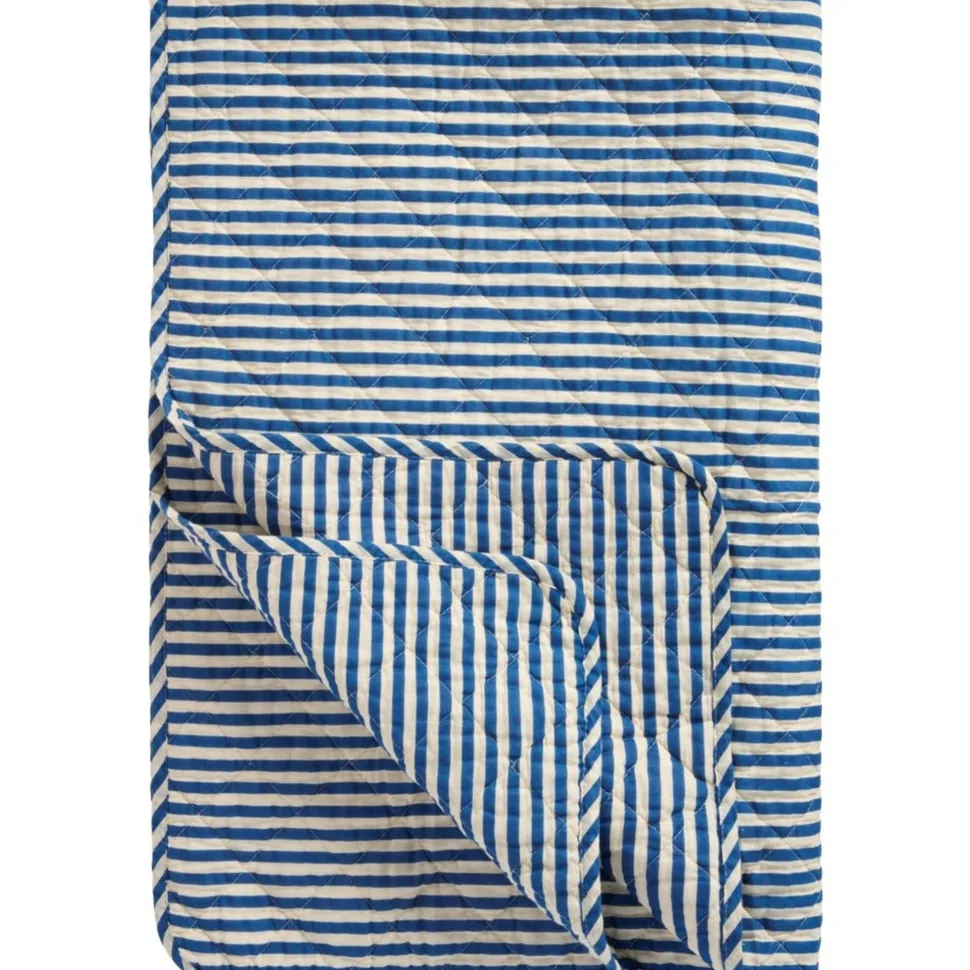IB Laursen Quilt aus Baumwolle mit Streifen