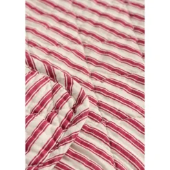 IB Laursen Quilt aus Baumwolle mit Streifen