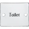 IB Laursen Schild aus Emaille Toilet