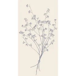 IB Laursen Serviette mit Blumensilhouette 16 Stck