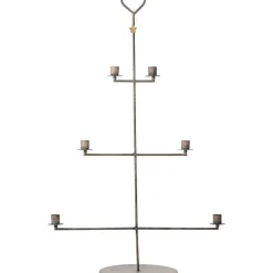 IB Laursen Stabkerzenhalter für 6 x 2,2 cm Kerzen Stillenat