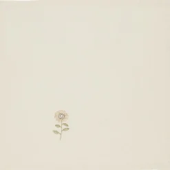 IB Laursen Stoffserviette Flora mit aufgestickten Blumen