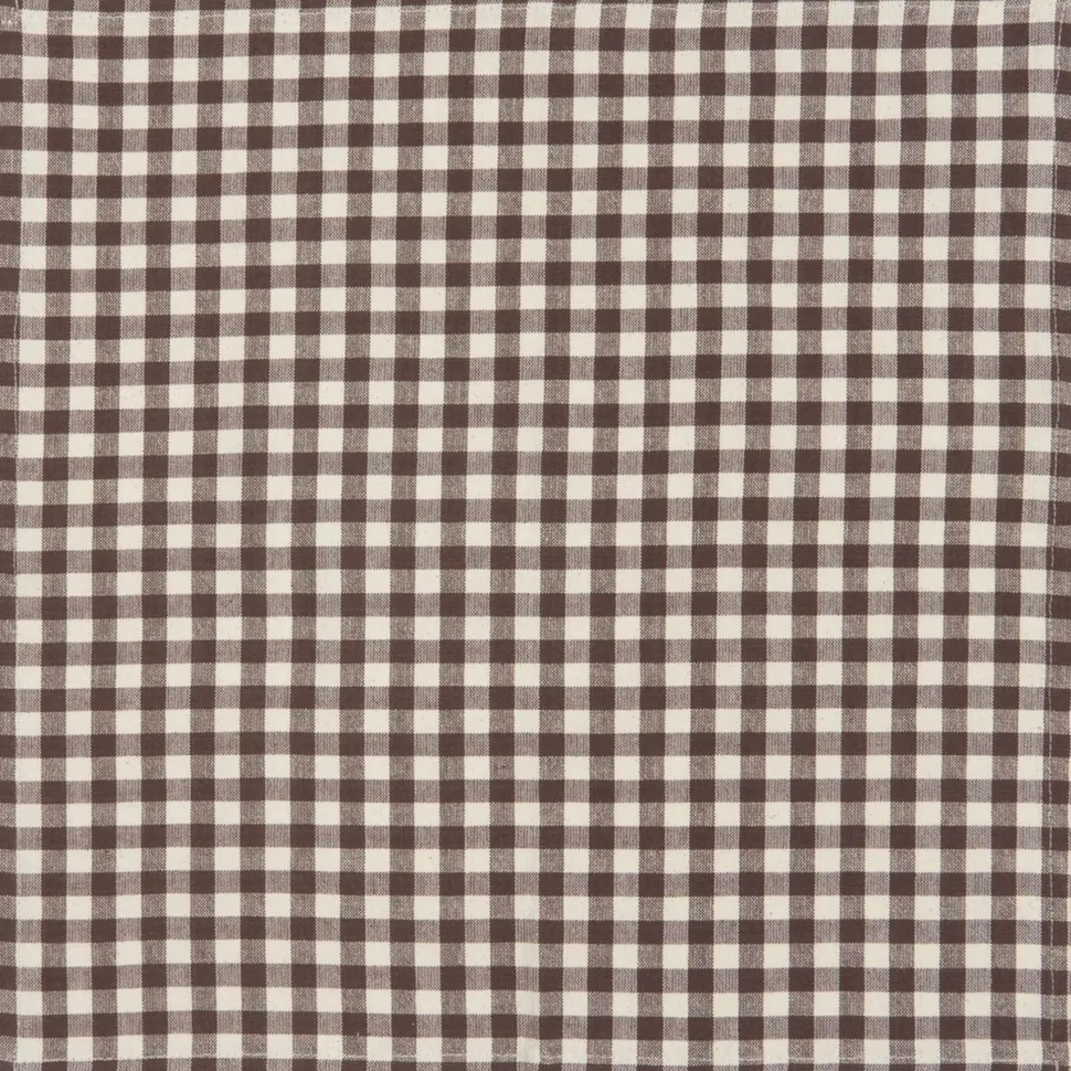 IB Laursen Stoffserviette mit naturfarbigen Karos
