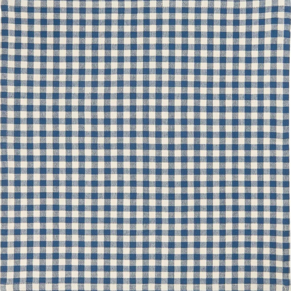 IB Laursen Stoffserviette mit naturfarbigen Karos