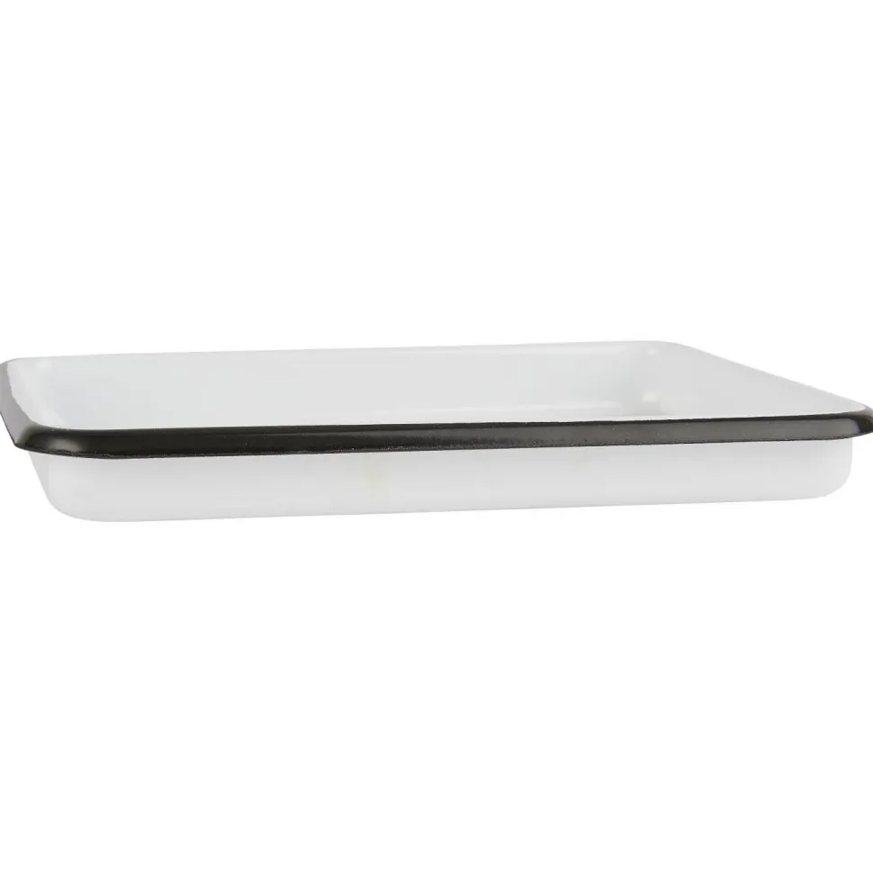 IB Laursen Tablett klein Emaille