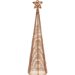 IB Laursen Tannenbaum aus Rattan mit Stern