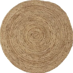 IB Laursen Teppich rund natur Jute