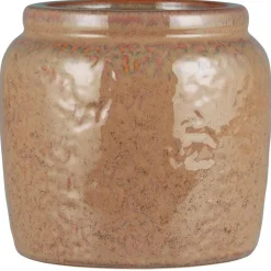 IB Laursen Terrakotta Blumentopf mit Kante clay