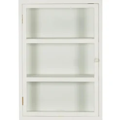 IB Laursen Wandschrank Gilleleje mit 3 Ablagen und 3 Glasseiten