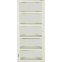 IB Laursen Wandschrank Gilleleje mit 5 Ablagen und 3 Glasseiten