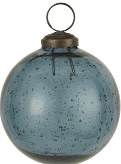 IB Laursen Weihnachtskugel Glas pebbled