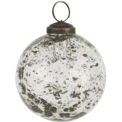 IB Laursen Weihnachtskugel Glas pebbled