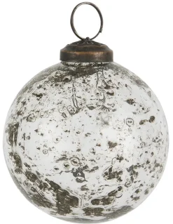 IB Laursen Weihnachtskugel Glas pebbled