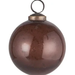 IB Laursen Weihnachtskugel Glas pebbled