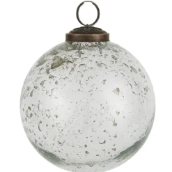 IB Laursen Weihnachtskugel Glas pebbled