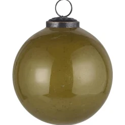IB Laursen Weihnachtskugel Glas pebbled