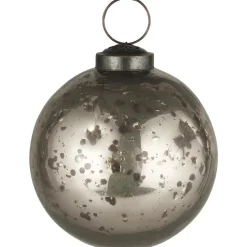 IB Laursen Weihnachtskugel Glas pebbled