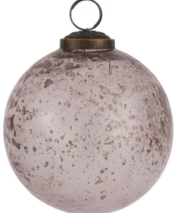 IB Laursen Weihnachtskugel Glas pebbled