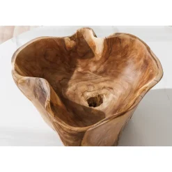 Invicta Dekoschale aus Teakholz Flowers