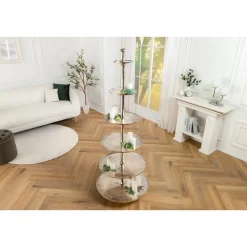 Invicta Etagere Abstract XL mit 6 Tabletts