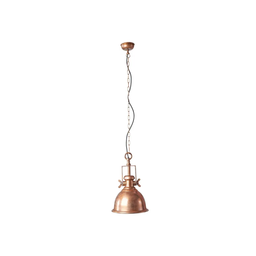 Invicta Pendelleuchte Industrial Kupfer meliert