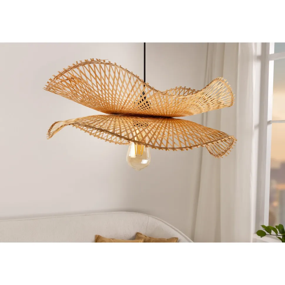Invicta Pendelleuchte Organic Living 3 Bambus
