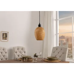 Invicta Pendelleuchte Organic Living 5 Bambus